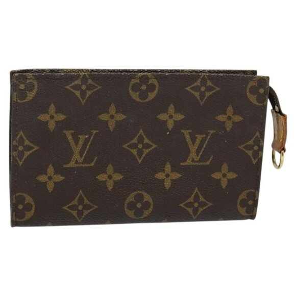 LOUIS VUITTON Monogram Bucket PM Accessory Pouch LV Auth 125037 - Picture 1 of 16